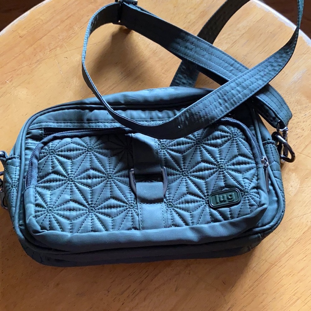 Used Lug crossbody multi pocket bag
